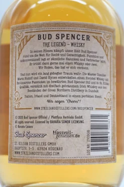 Bud Spencer The Legend Blended Malt Whisky Mild -Angebote Baileys Store DSC00467 scaled
