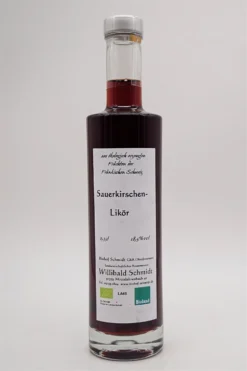 Bio Sauerkirschen-Likör
