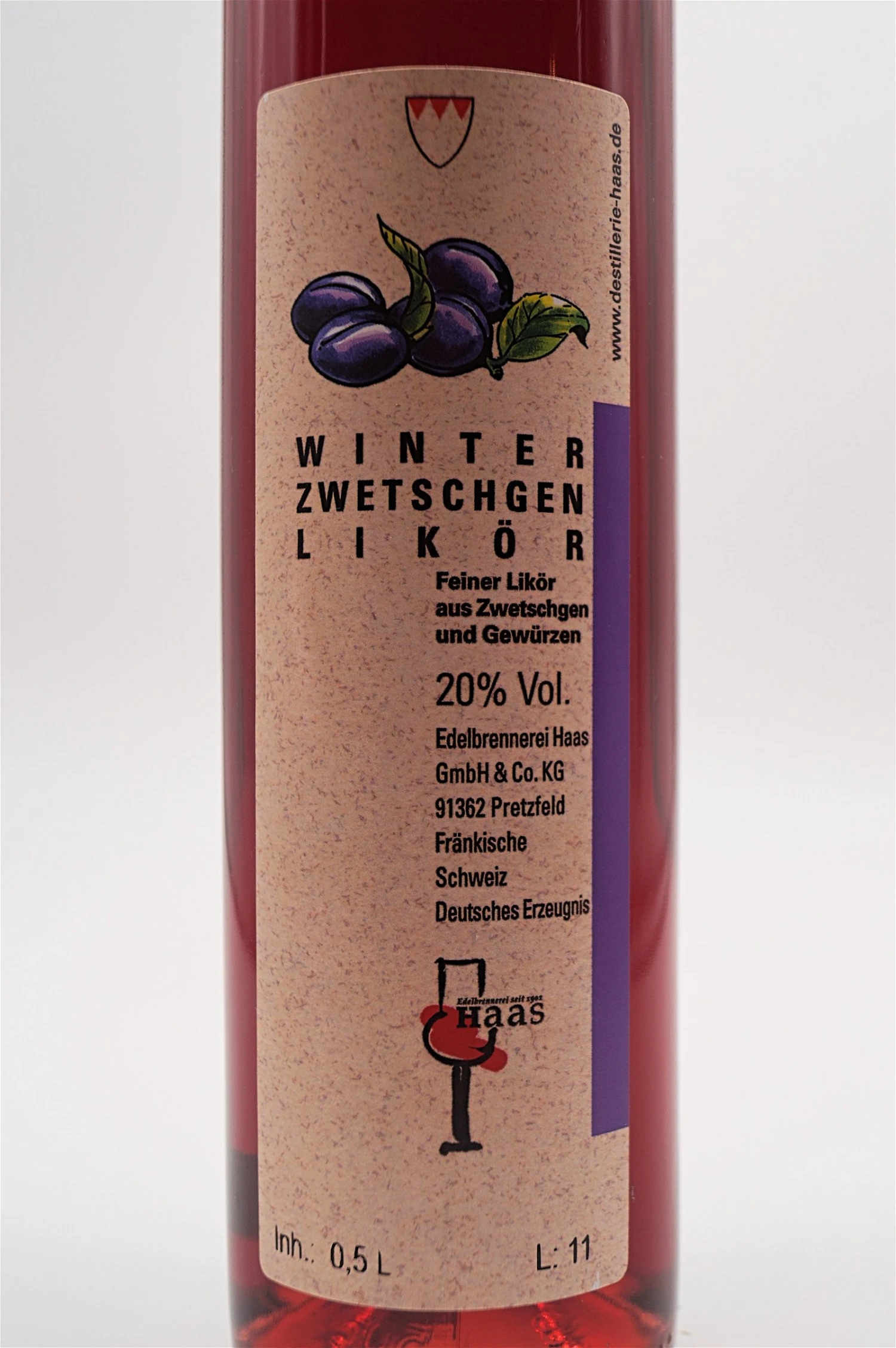 Winterzwetschgenlikör 2 Winterzwetschgenlikör – Bild 2