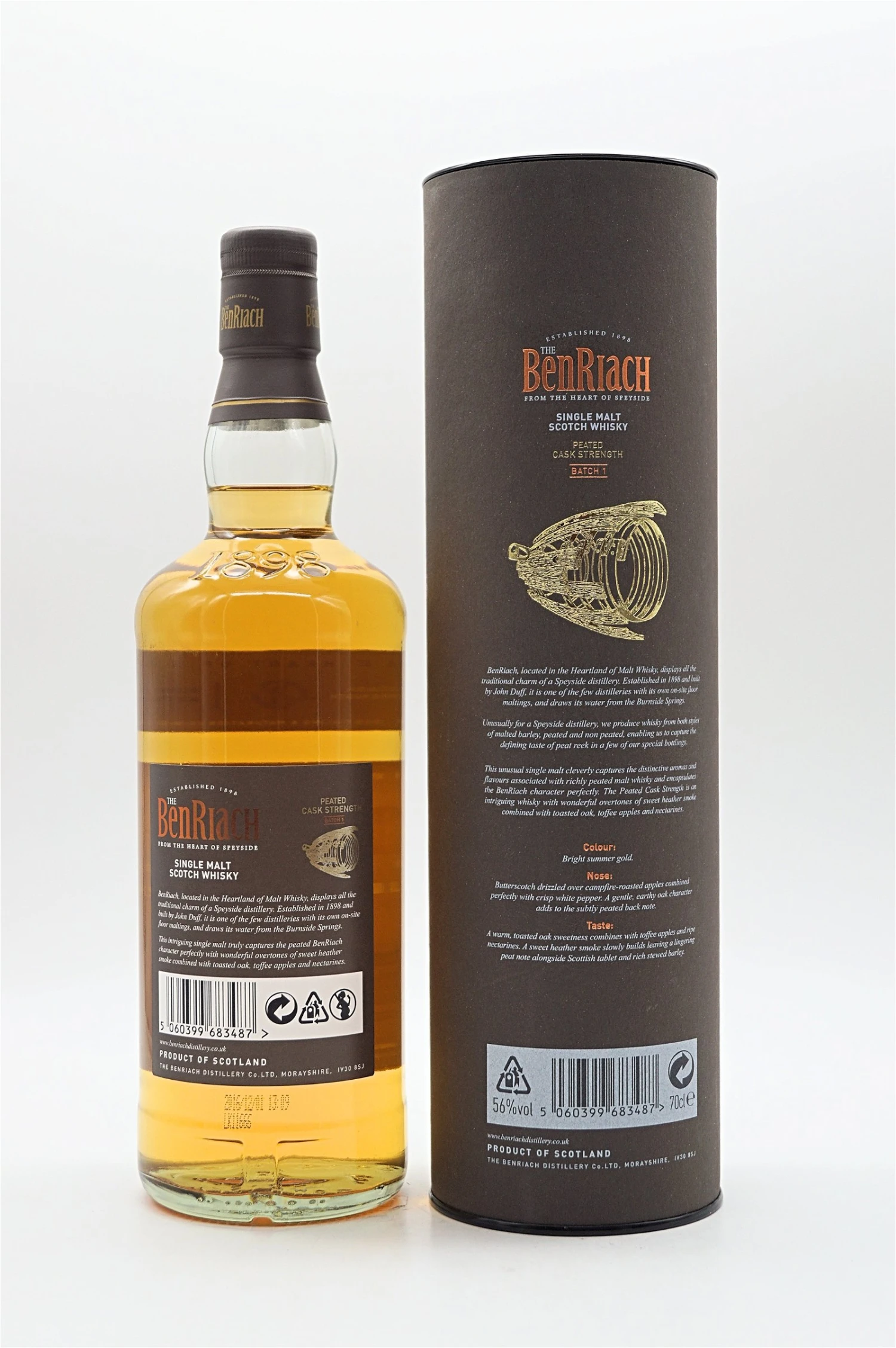 Peated Cask Strength Batch 1 2 Peated Cask Strength Batch 1 – Bild 2