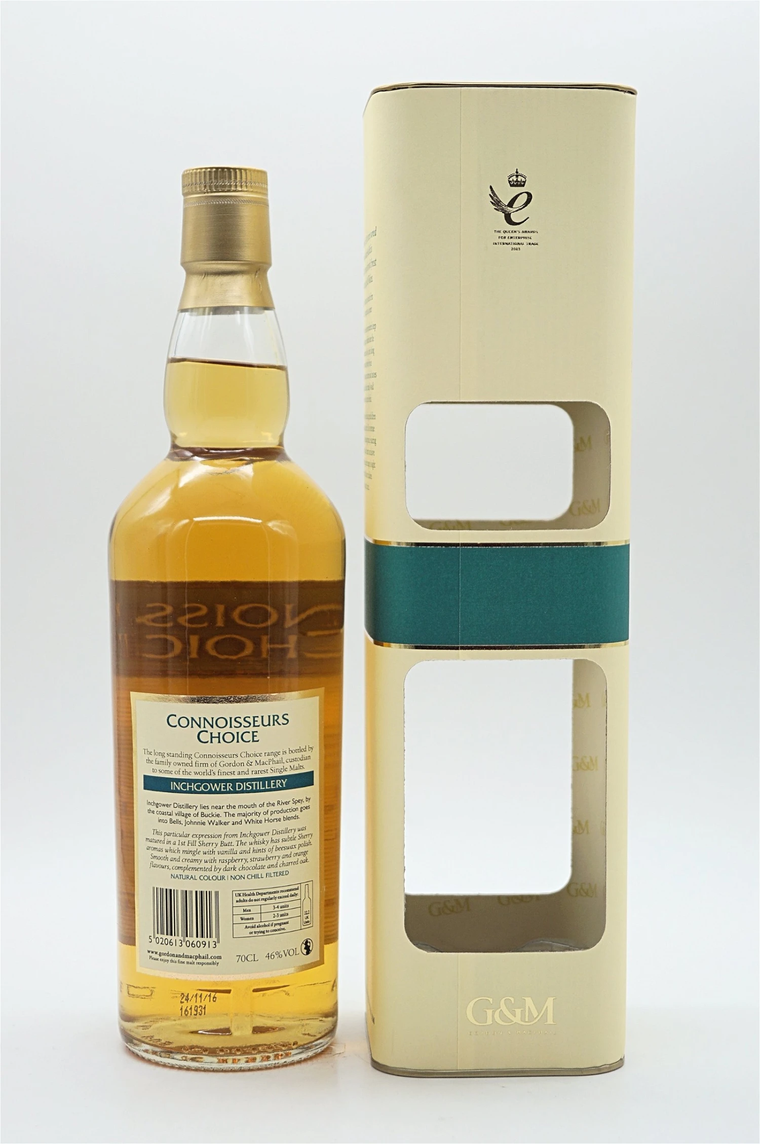 Connoissuers Choice Inchgower 9 Jahre 2007/2016 Single Malt Scotch Whisky 2 Connoissuers Choice Inchgower 9 Jahre 2007/2016 Single Malt Scotch Whisky – Bild 2