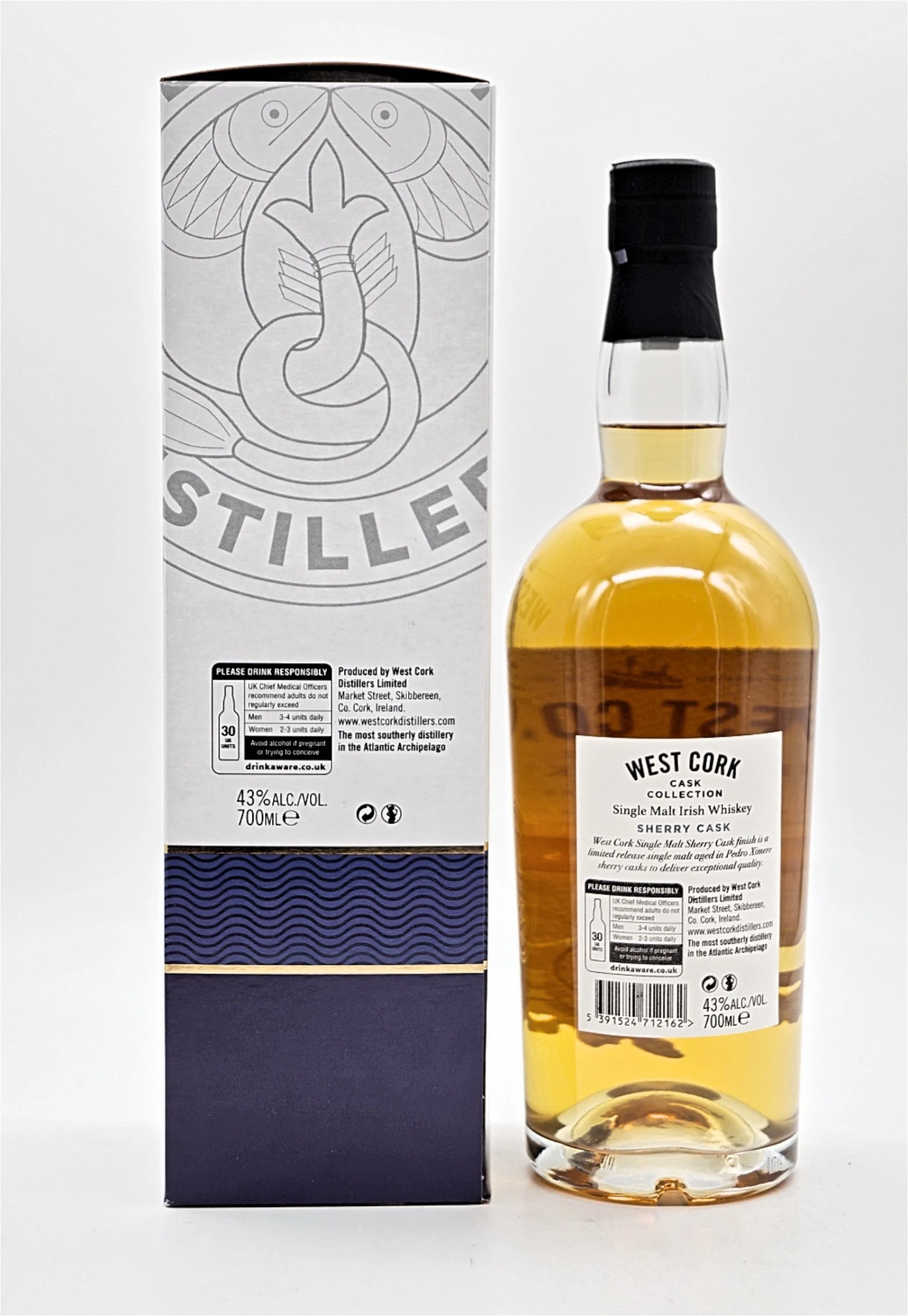 12 Jahre Sherry Cask Single Malt Irish Whiskey 2 12 Jahre Sherry Cask Single Malt Irish Whiskey – Bild 2