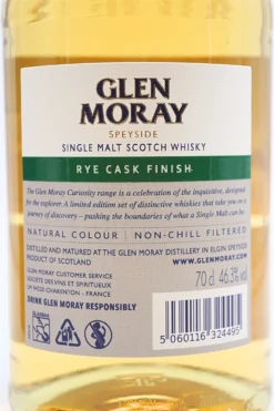 Curiosity Rye Cask Finish Speyside Single Malt Scotch Whisky -Angebote Baileys Store dsc01416