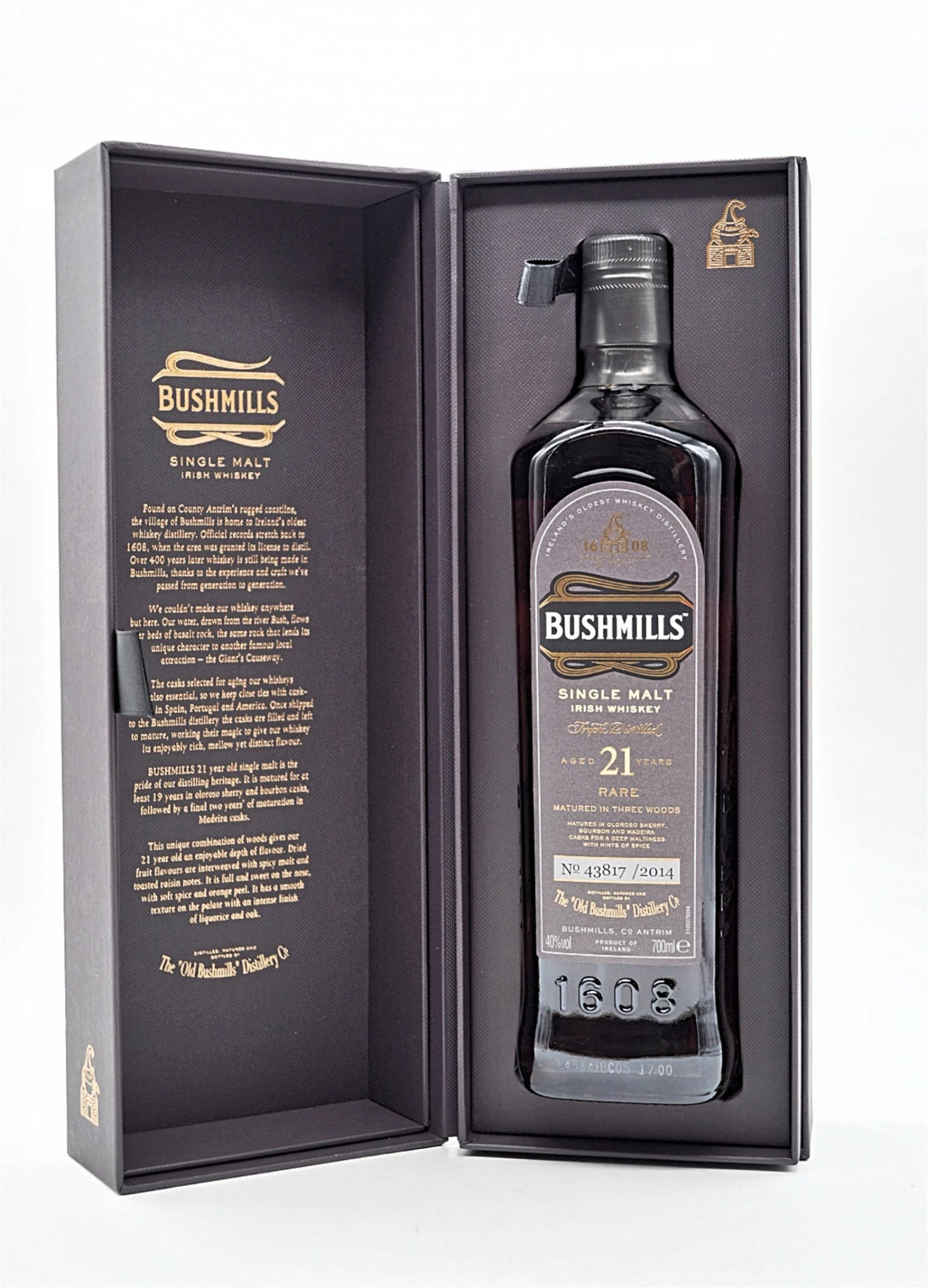 21 Jahre Rare Single Malt Irish Whiskey 3 21 Jahre Rare Single Malt Irish Whiskey – Bild 3