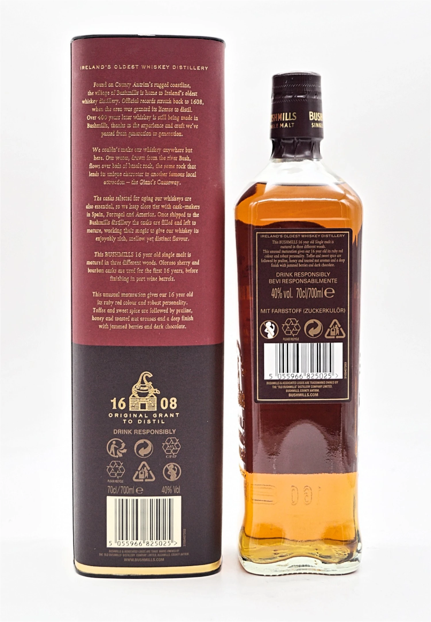 16 Jahre Single Malt Irish Whiskey 2 16 Jahre Single Malt Irish Whiskey – Bild 2
