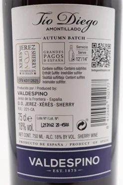 Amontillado Tio Diego 8 Amontillado Tio Diego -Angebote Baileys Store dsc01480