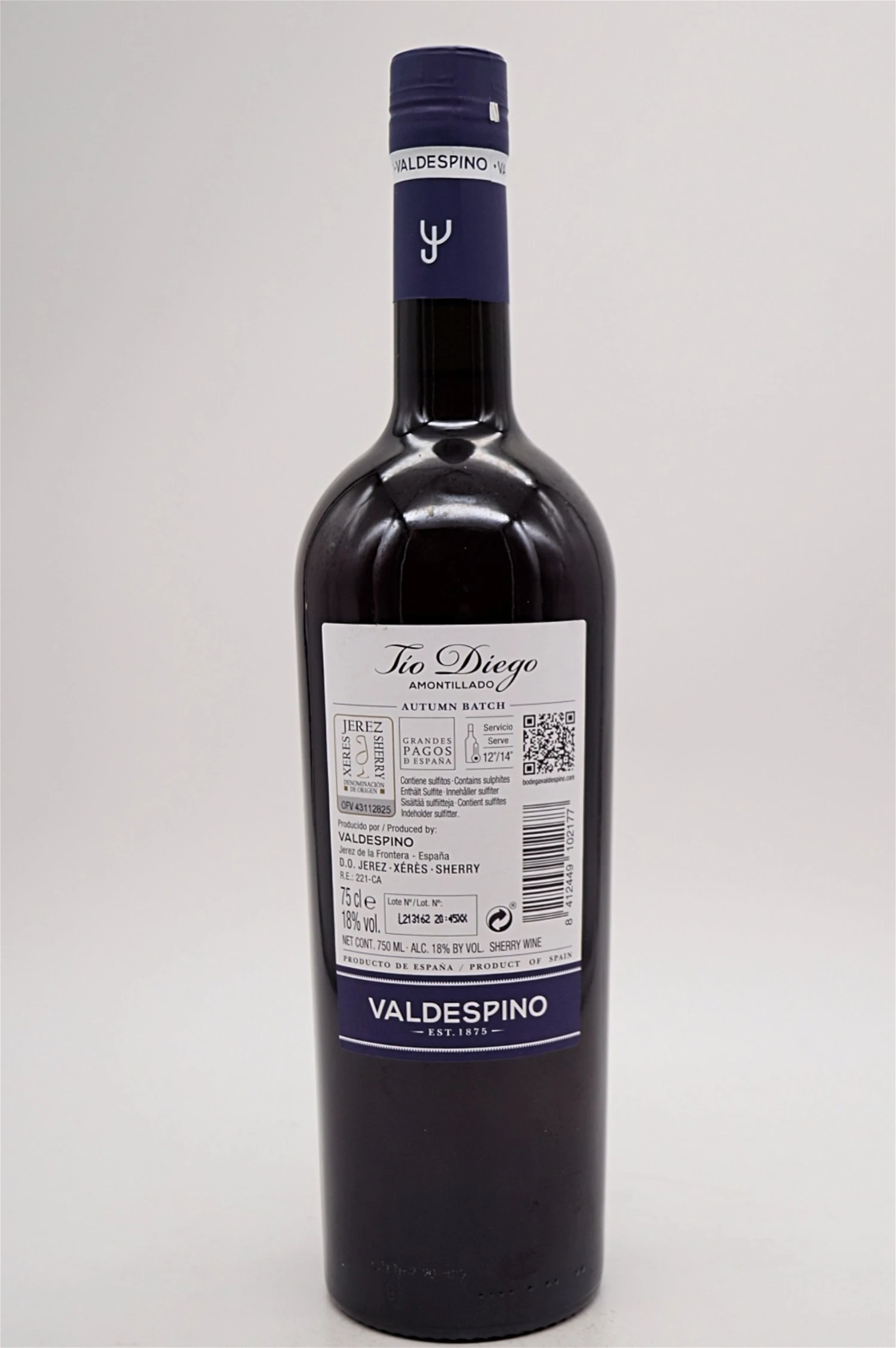 Amontillado Tio Diego 2 Amontillado Tio Diego – Bild 2