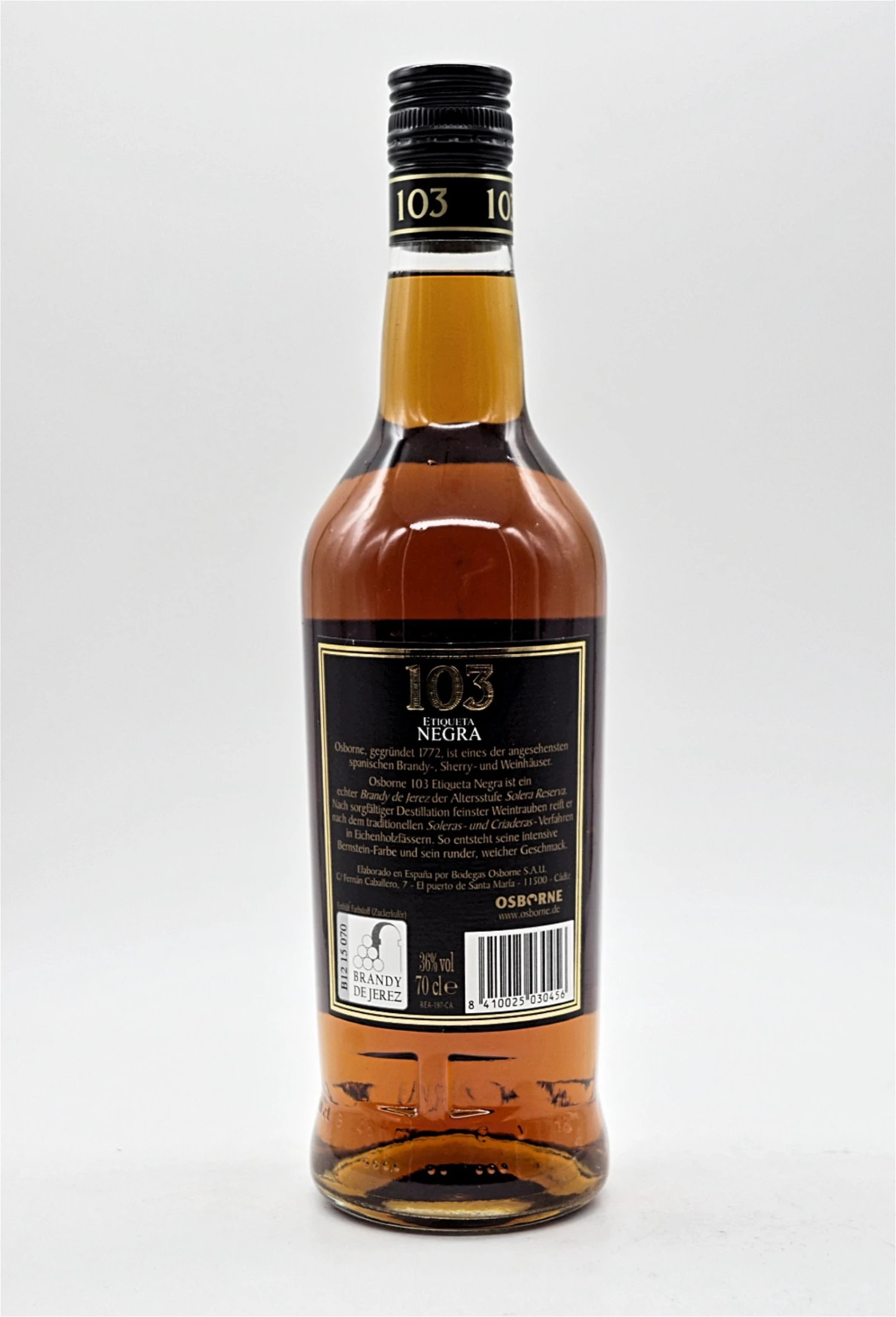 Solera 103 Etiqueta Negra 2 Solera 103 Etiqueta Negra – Bild 2