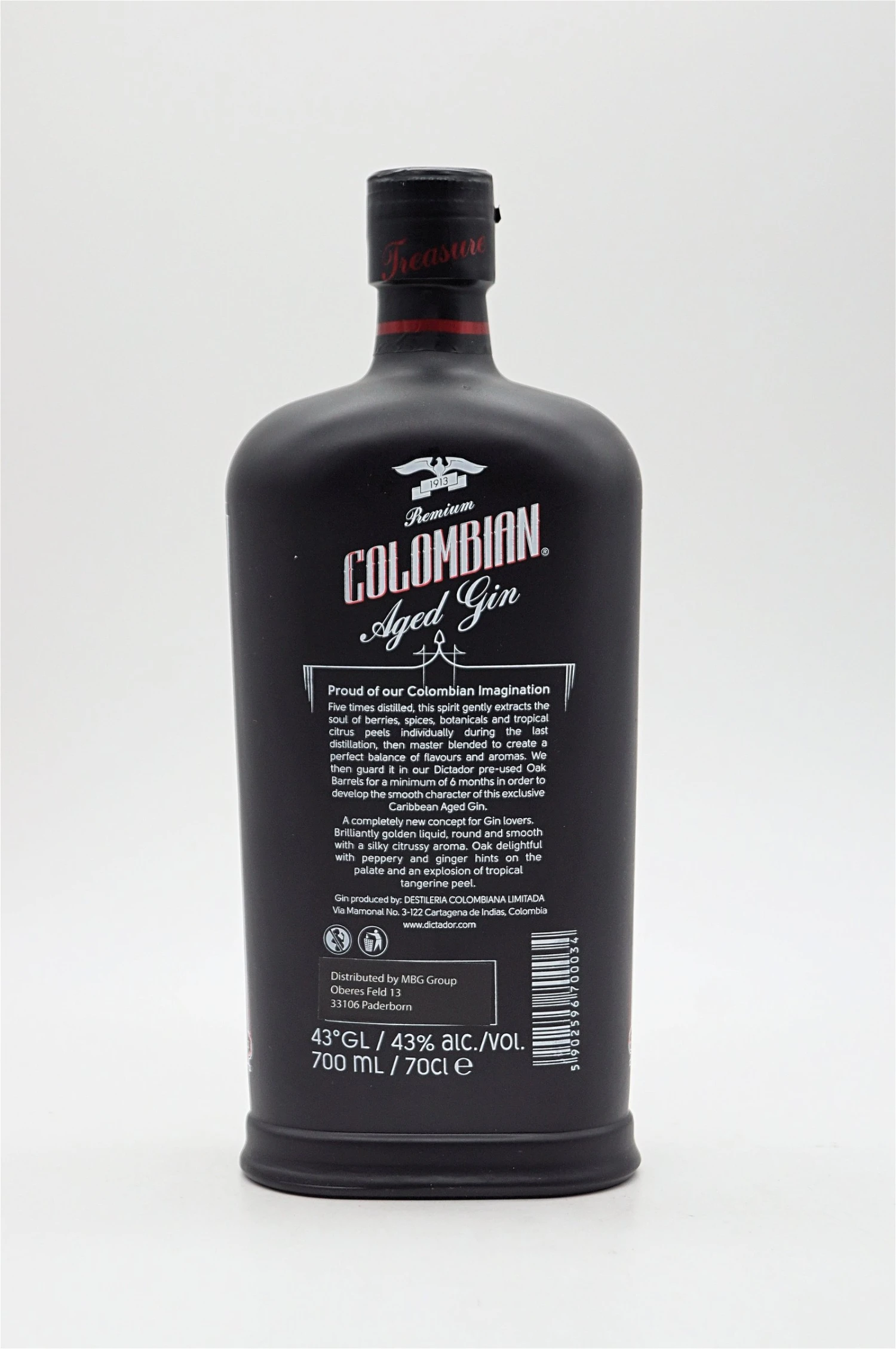 Colombian Treasure Gin 2 Colombian Treasure Gin – Bild 2