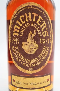 Toasted Barrel Finish Sour Mash Whiskey -Angebote Baileys Store dsc02289