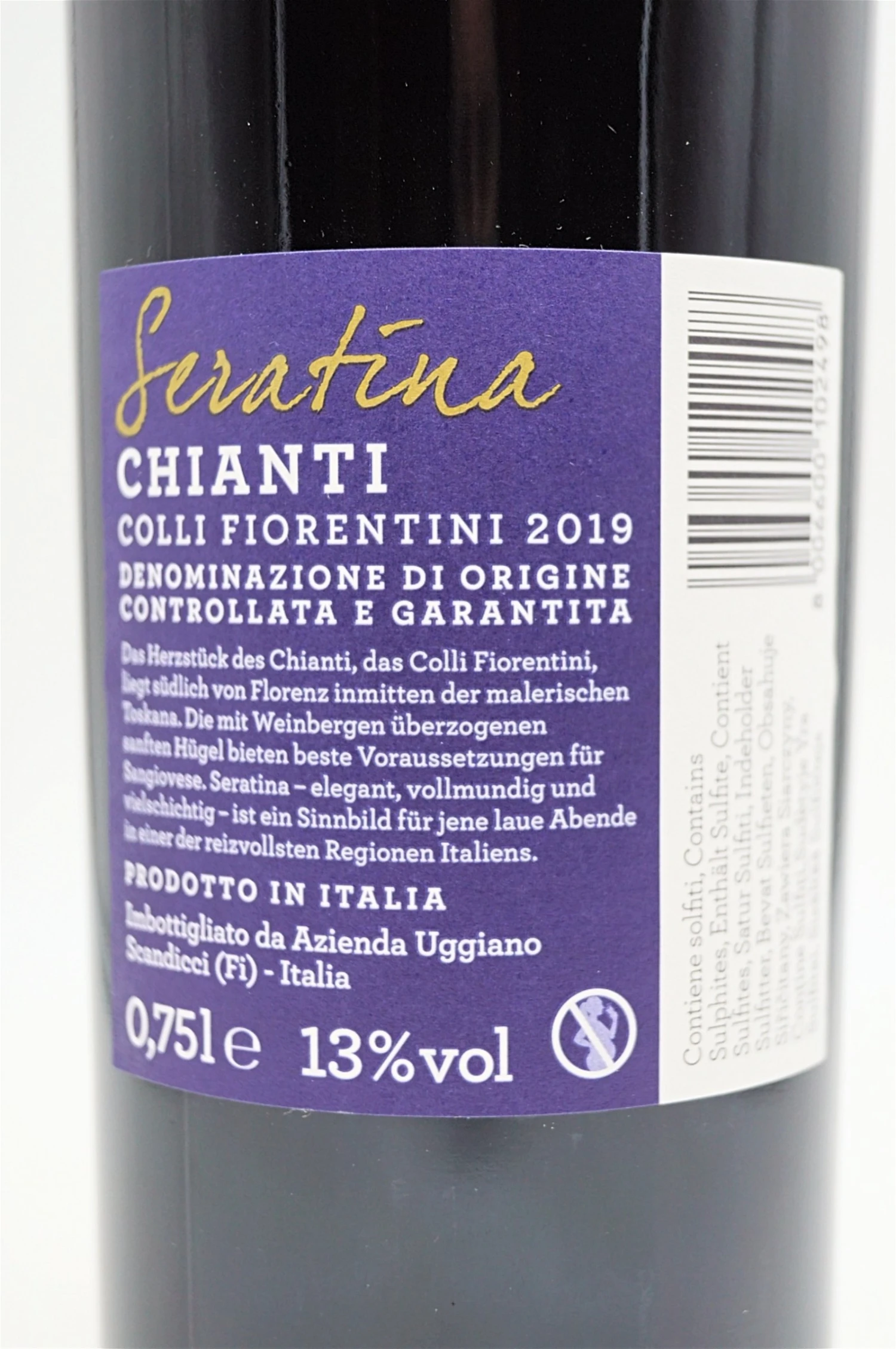 Chianti Colli Fiorentini DOCG Seratina 6xFl. Sparset 5 Chianti Colli Fiorentini DOCG Seratina 6xFl. Sparset – Bild 5