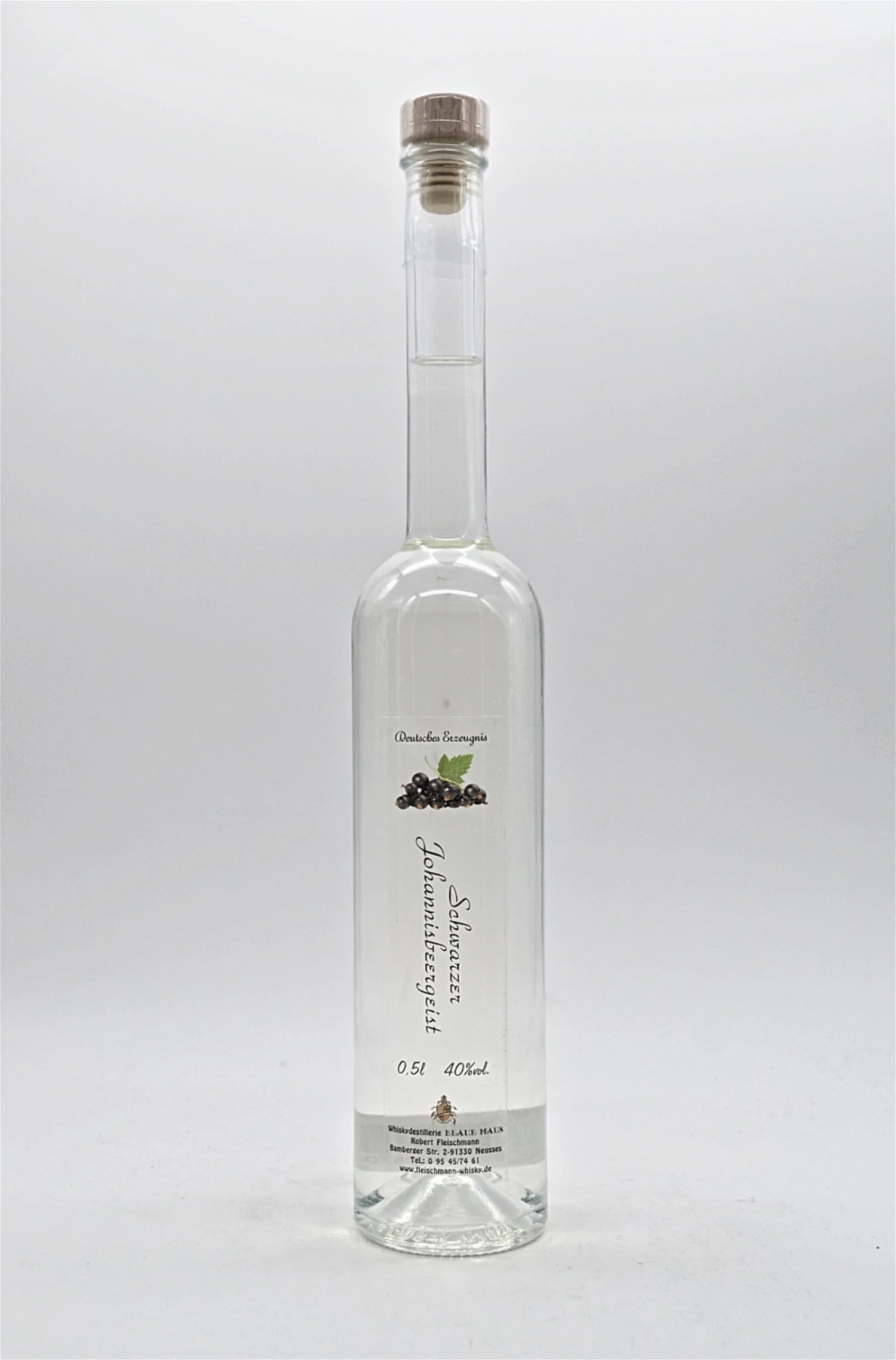 Schwarzer Johannisbeergeist 1 Schwarzer Johannisbeergeist