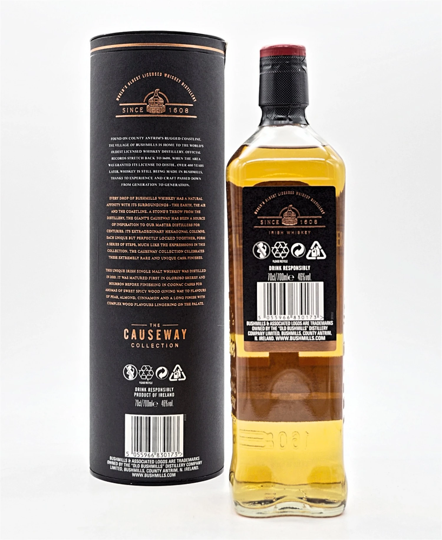 10 Jahre Causeway Collection Irish Single Malt Whiskey 2 10 Jahre Causeway Collection Irish Single Malt Whiskey – Bild 2