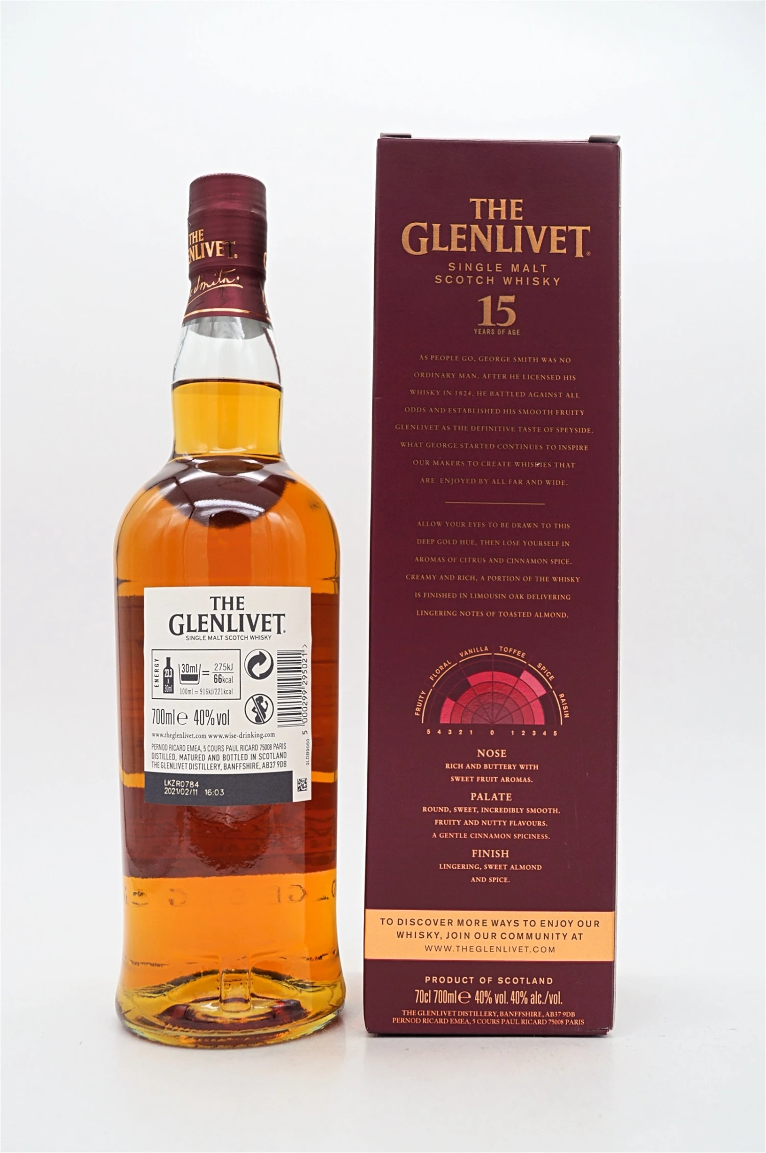 15 Jahre The French Oak Reserve Single Malt Scotch 2 15 Jahre The French Oak Reserve Single Malt Scotch – Bild 2