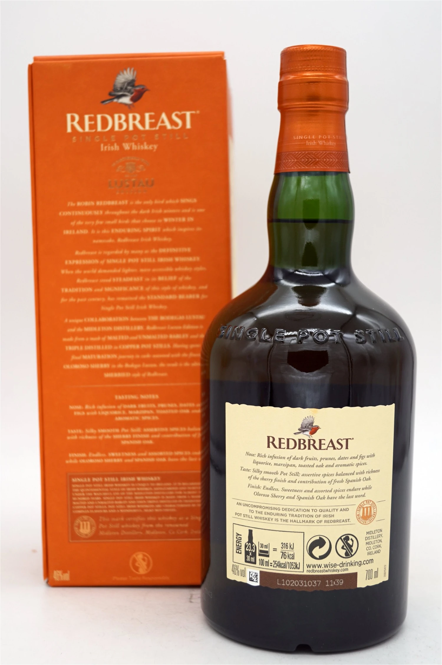 Lustau Edition Sherry Finish Irish Whisky 2 Lustau Edition Sherry Finish Irish Whisky – Bild 2