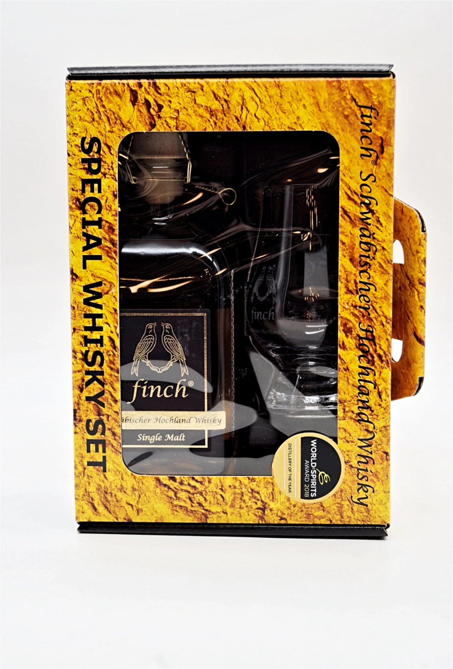 Special Whisky Set Single Malt Sherry Schwäbischer Hochland Whisky+ Finch Whiskyglas 2 Special Whisky Set Single Malt Sherry Schwäbischer Hochland Whisky+ Finch Whiskyglas – Bild 2