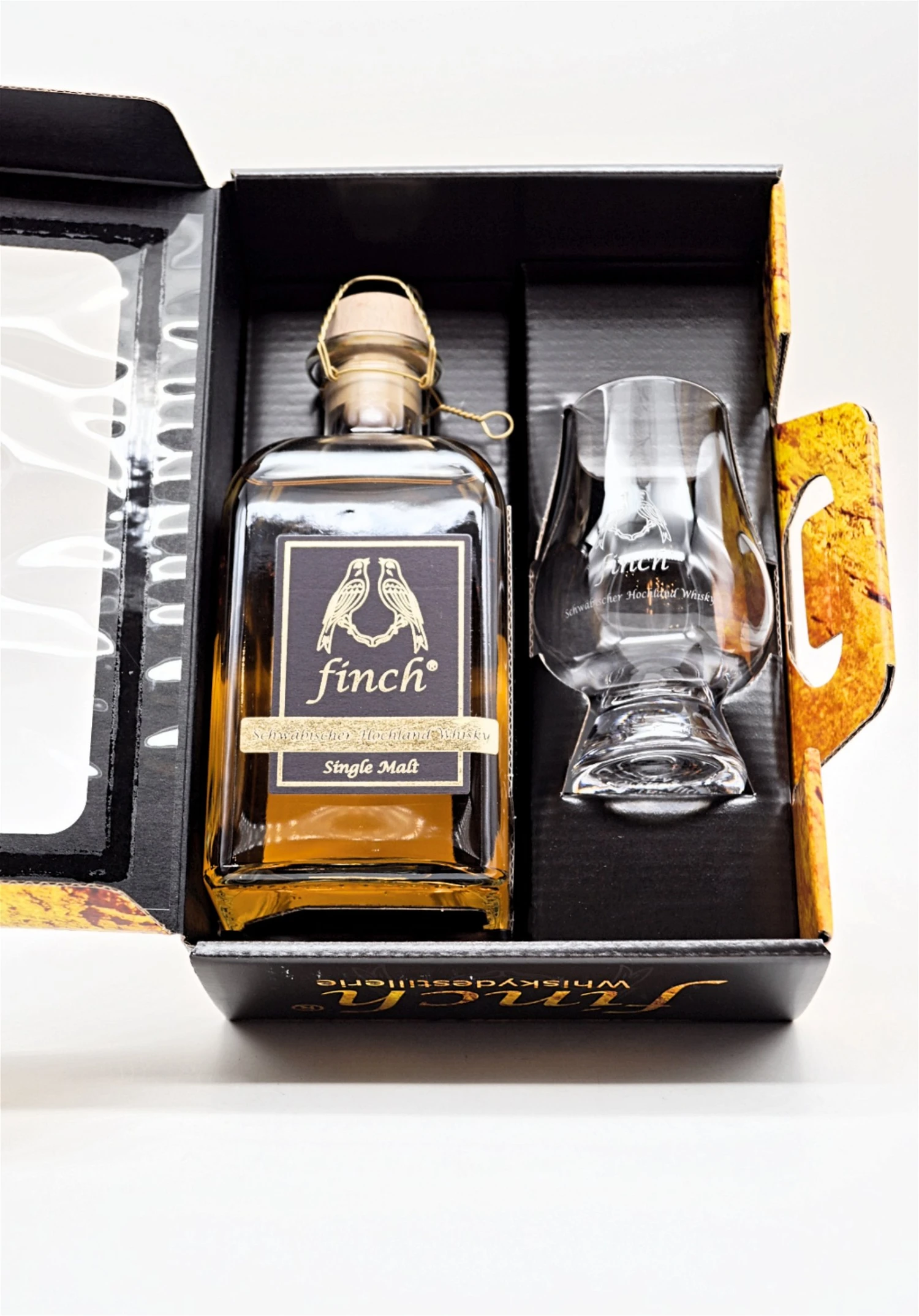 Special Whisky Set Single Malt Sherry Schwäbischer Hochland Whisky+ Finch Whiskyglas 4 Special Whisky Set Single Malt Sherry Schwäbischer Hochland Whisky+ Finch Whiskyglas – Bild 4