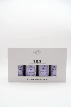 SBS Guyana Cask Strength Giftbox Single Barrel Selection (4x0,2l)
