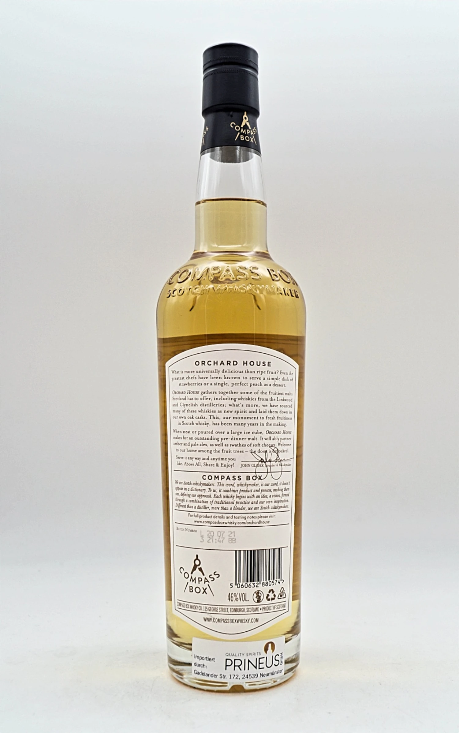 Orchard House Blended Malt Scotch Whisky 2 Orchard House Blended Malt Scotch Whisky – Bild 2