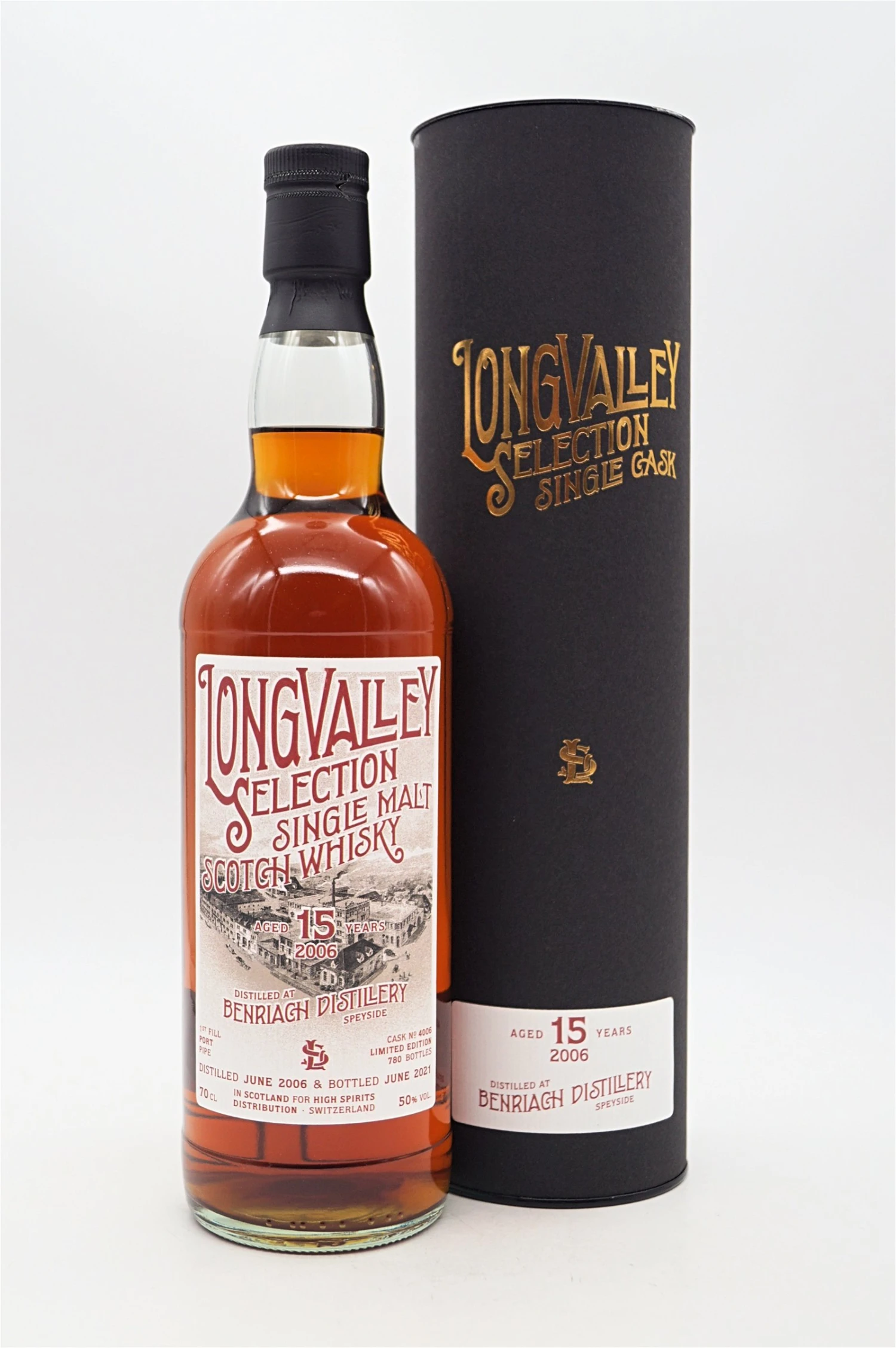 Benriach 15 Jahre First Fill Port Pipe Single Malt Scotch Whisky 1 Benriach 15 Jahre First Fill Port Pipe Single Malt Scotch Whisky