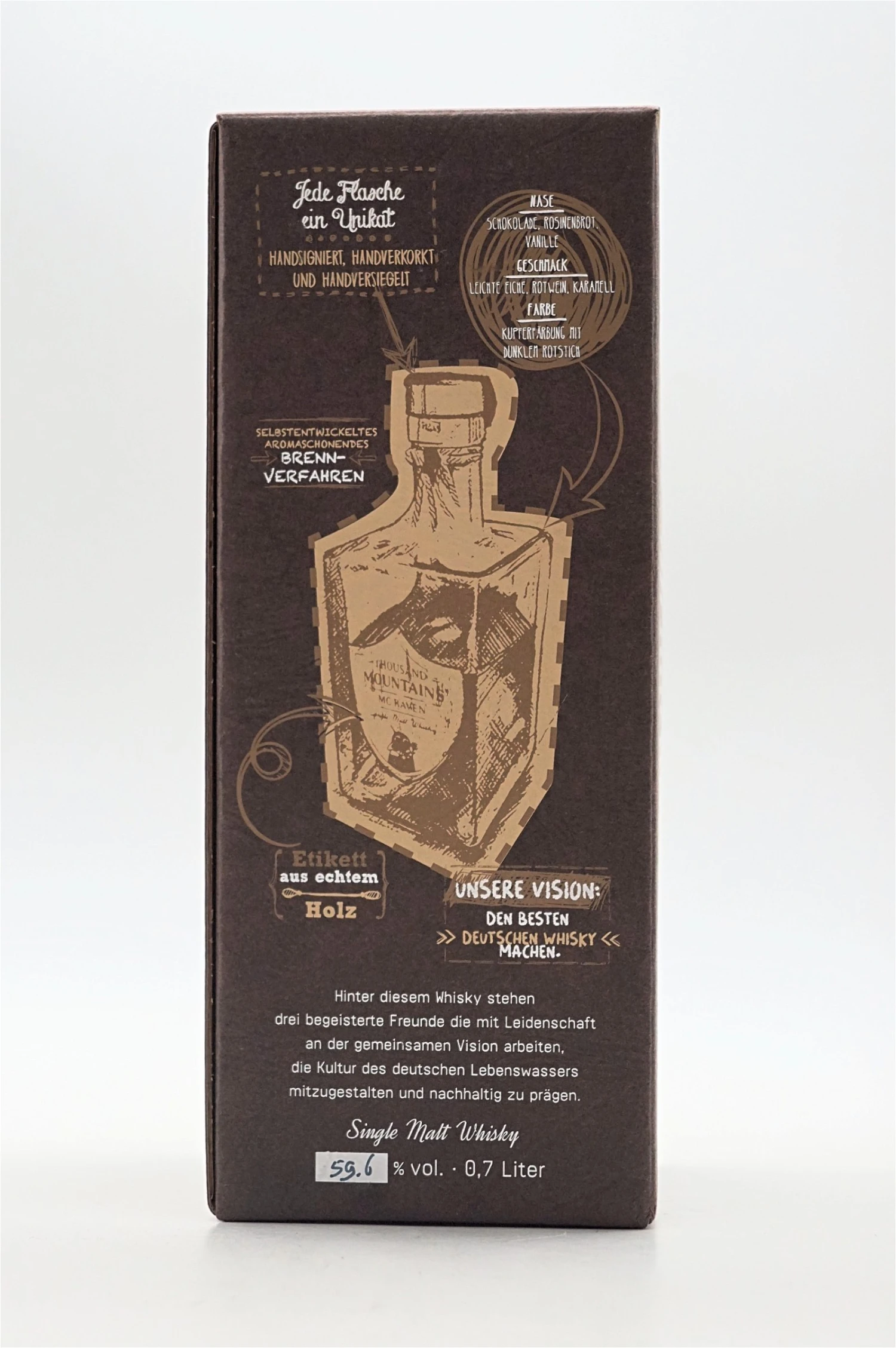 Mc Raven Cask Strength 59,6% Vol. Single Malt Whisky 2 Mc Raven Cask Strength 59,6% Vol. Single Malt Whisky – Bild 2