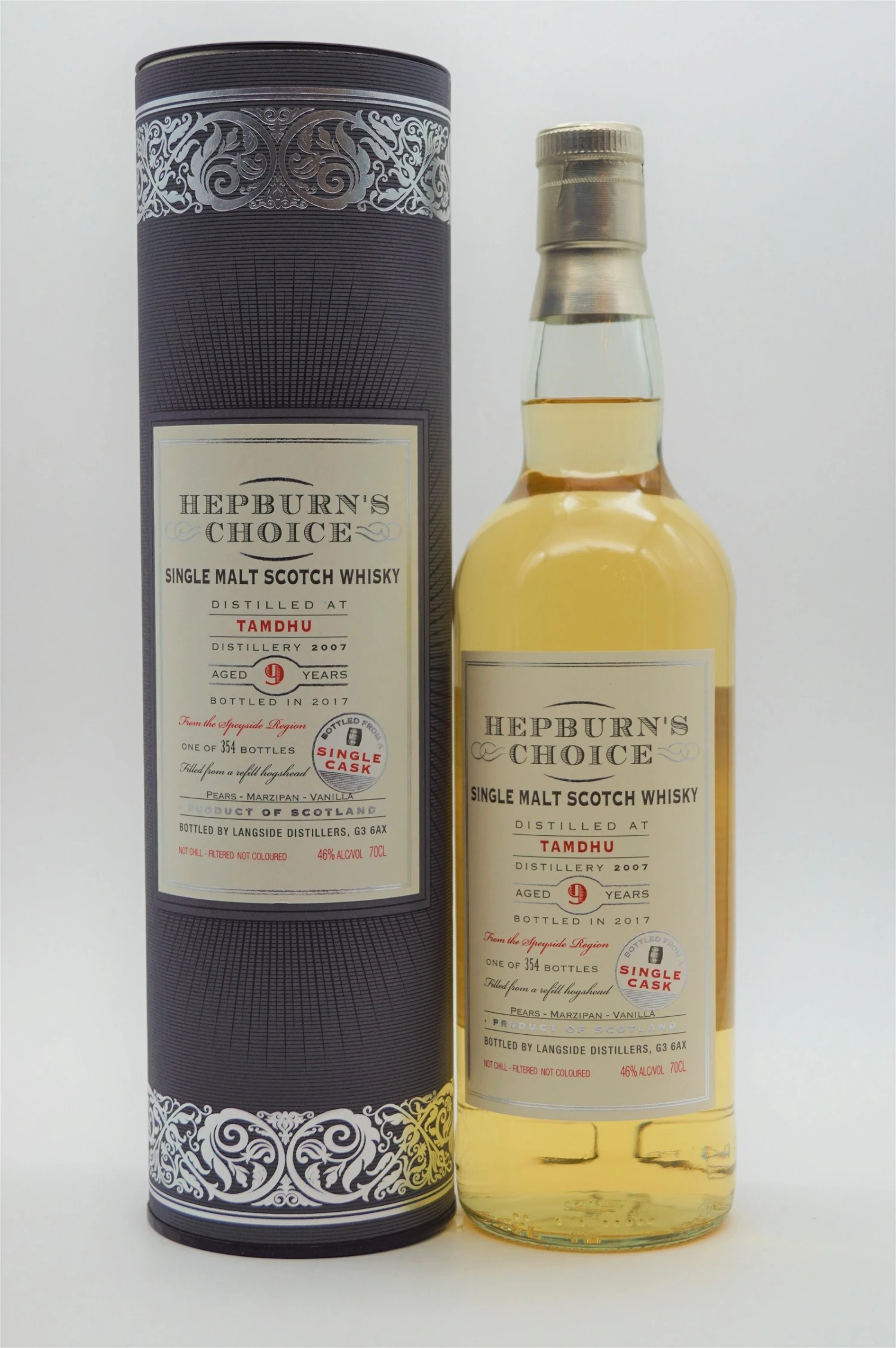 Tamdhu 9 Jahre 2007/2017 - 354 Fl. Single Malt Scotch 1 Tamdhu 9 Jahre 2007/2017 - 354 Fl. Single Malt Scotch