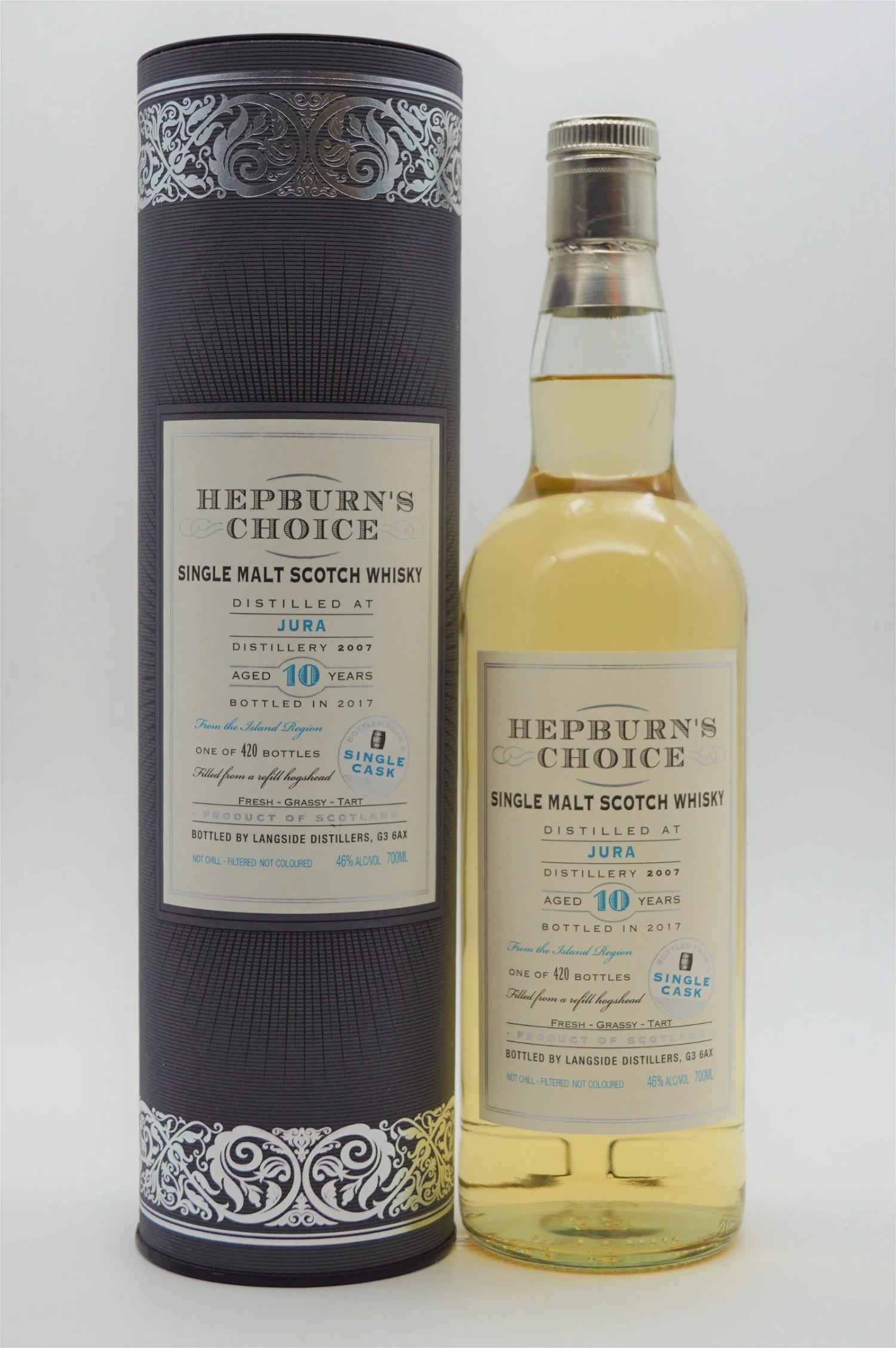 Jura 10 Jahre 2007/2017 - 420 Fl. Single Malt Scotch 1 Jura 10 Jahre 2007/2017 - 420 Fl. Single Malt Scotch