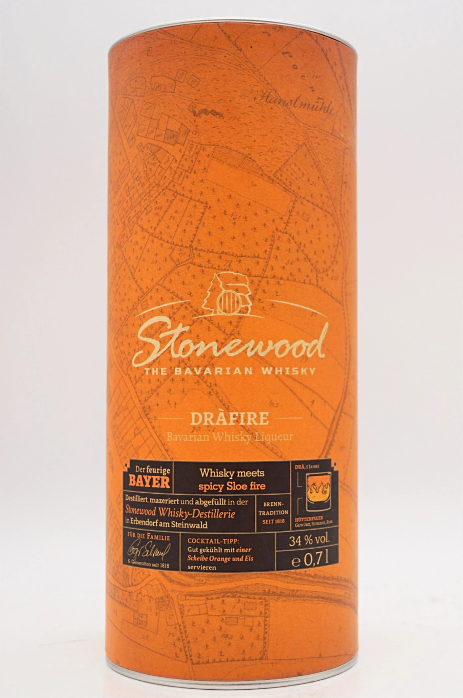 Stonewood Drafire Bavarian Whisky Likör 3 Stonewood Drafire Bavarian Whisky Likör – Bild 3