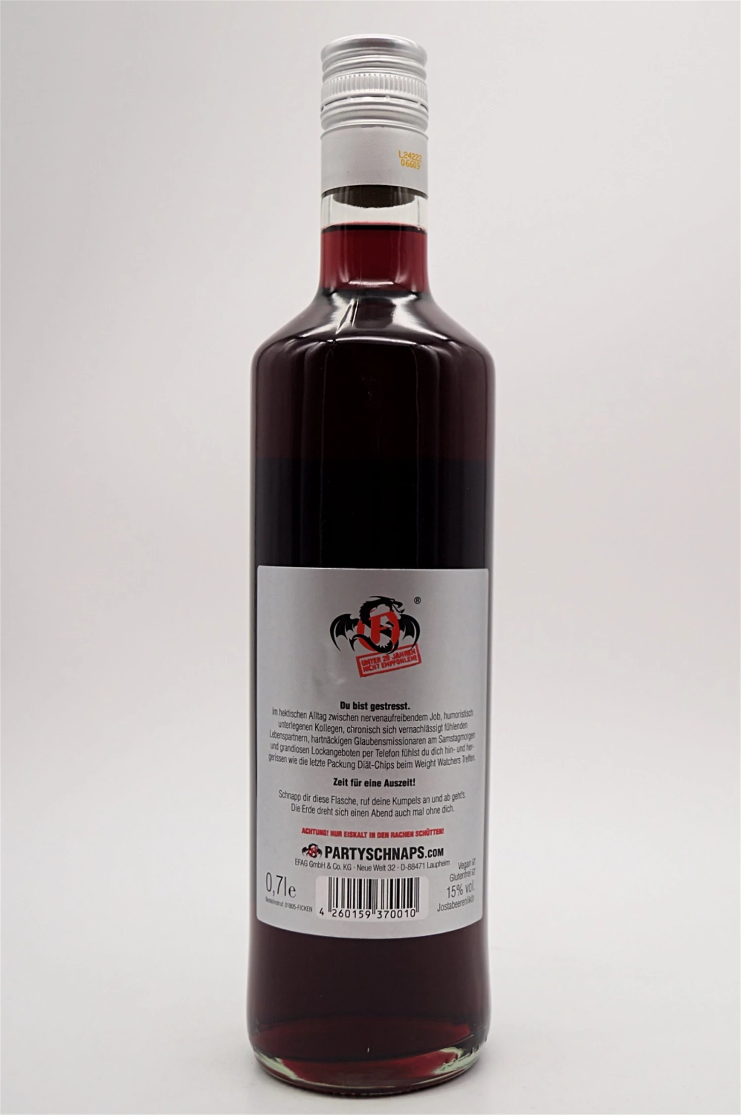 Jostabeerenlikör Partyschnaps 2 Jostabeerenlikör Partyschnaps – Bild 2