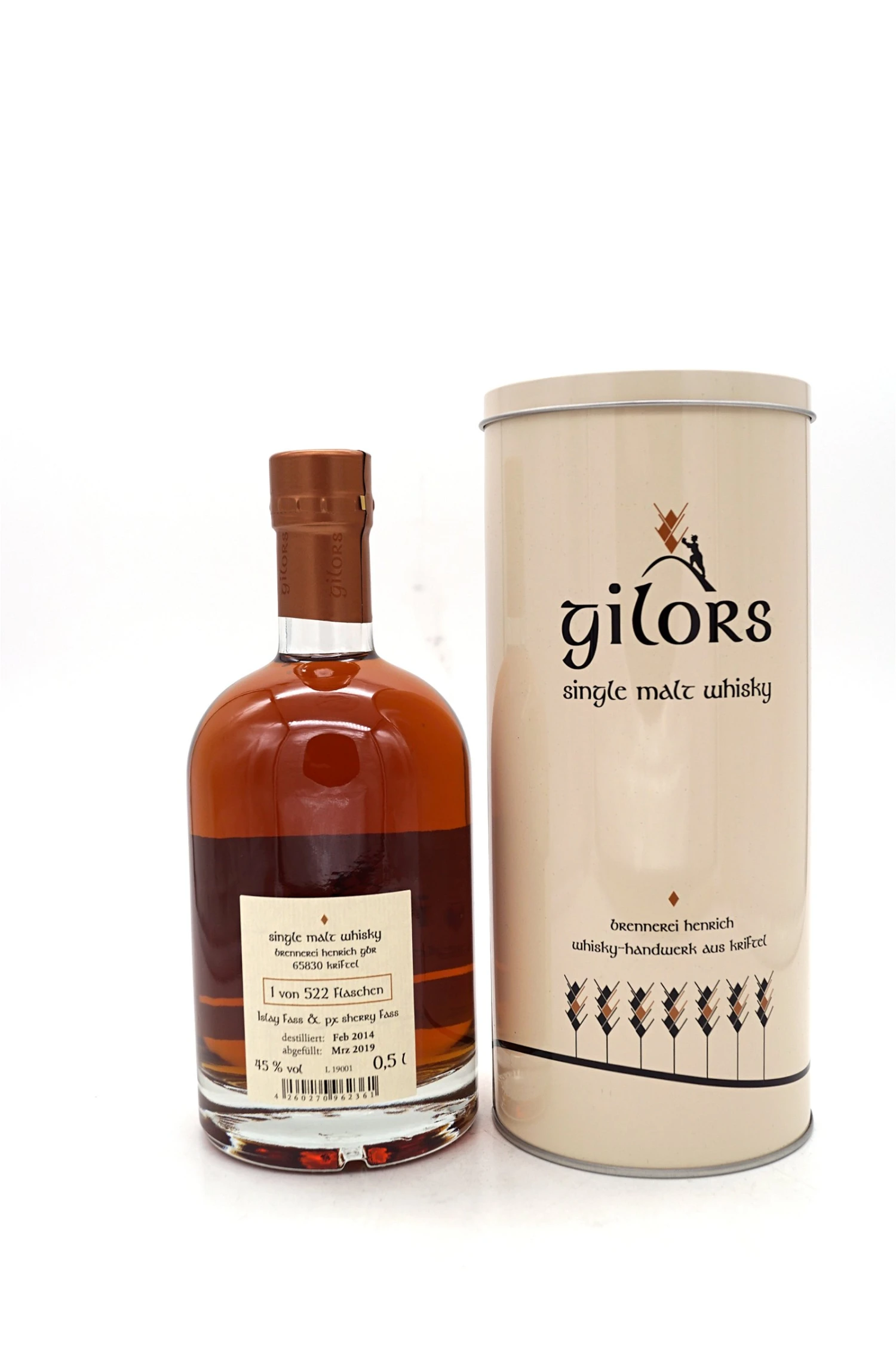 Gilors PX Sherry Cask Single Malt Whisky 1 Gilors PX Sherry Cask Single Malt Whisky