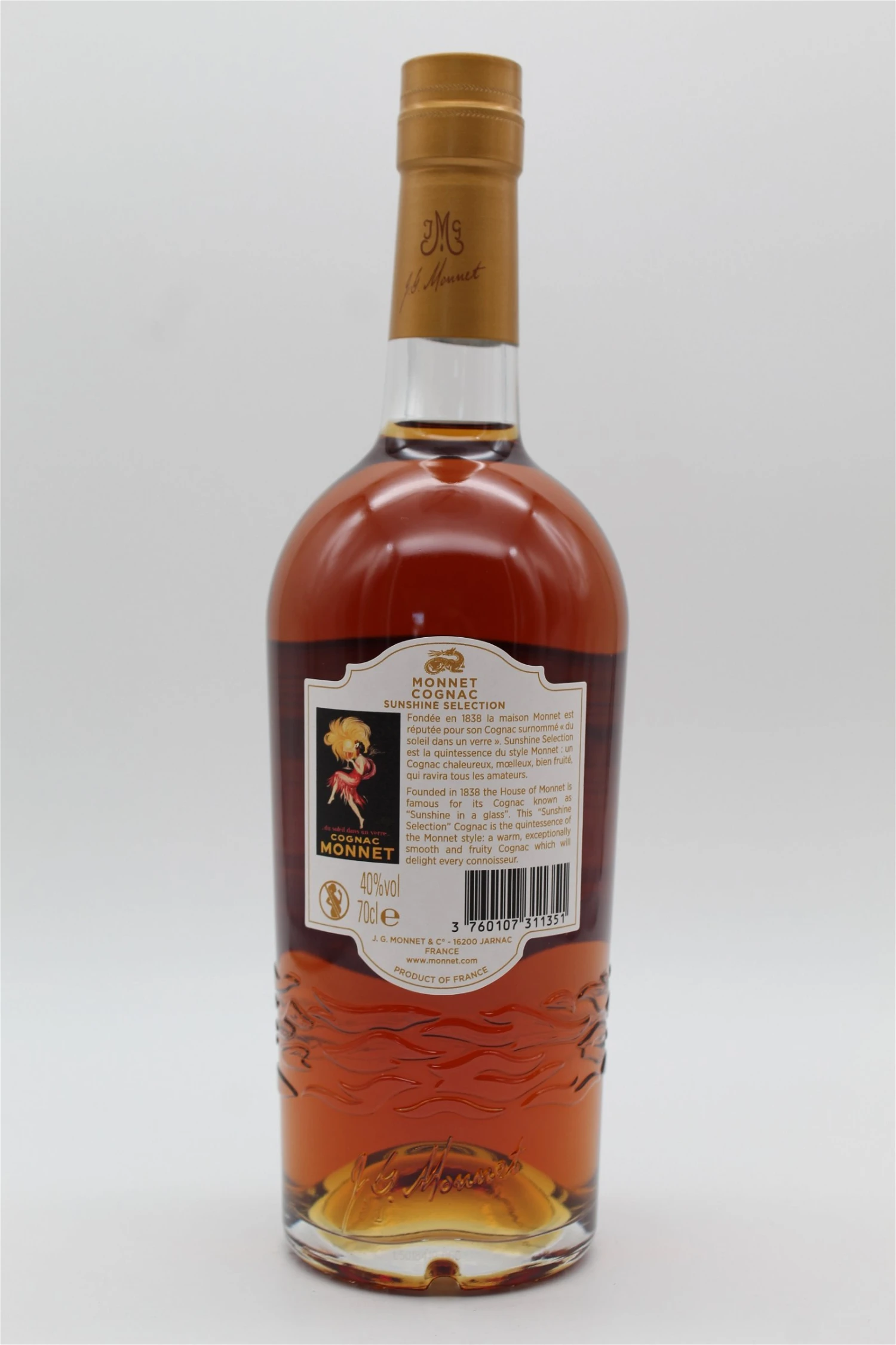 Monnet Sunshine Selection Cognac 2 Monnet Sunshine Selection Cognac – Bild 2